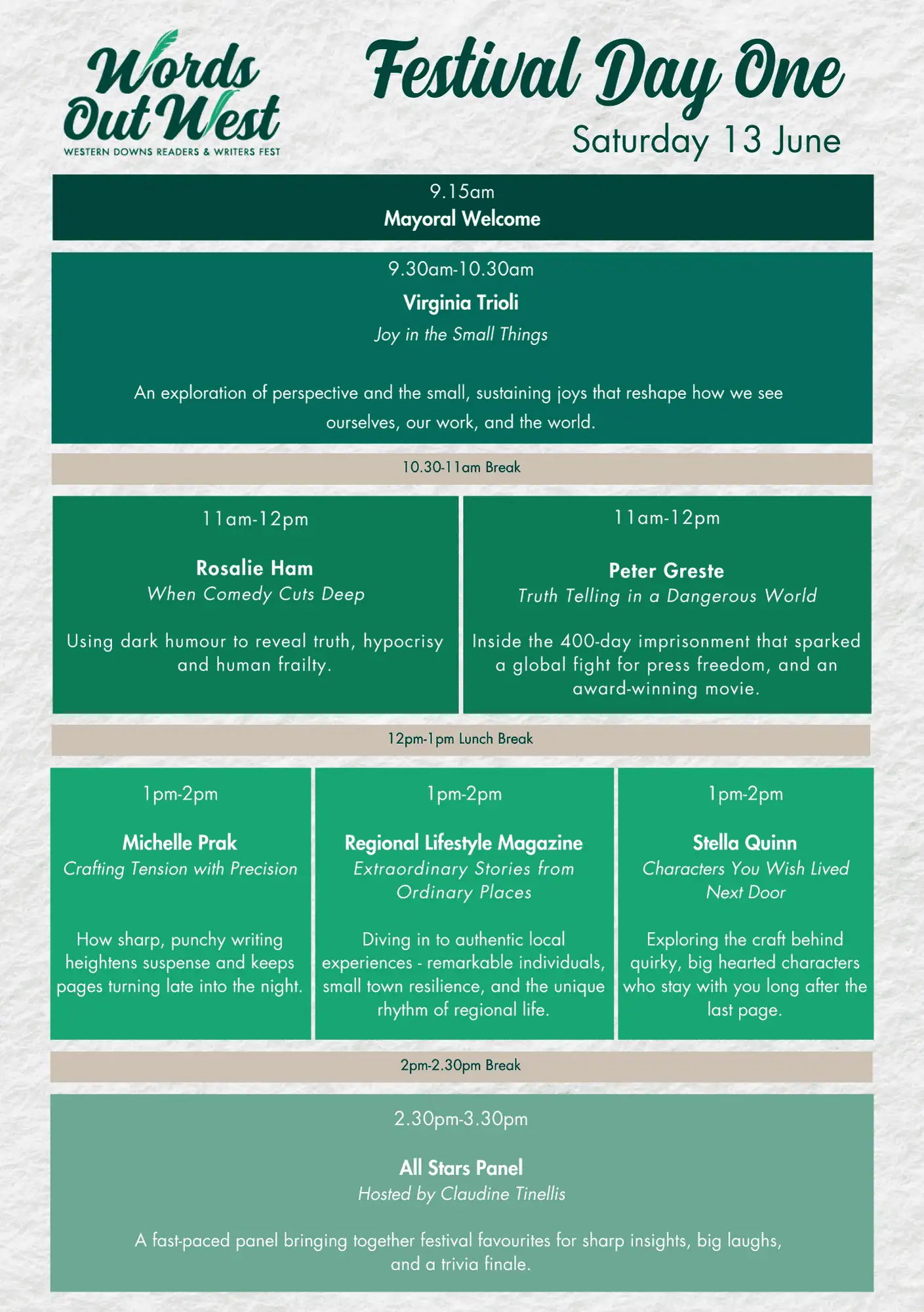 words out west program